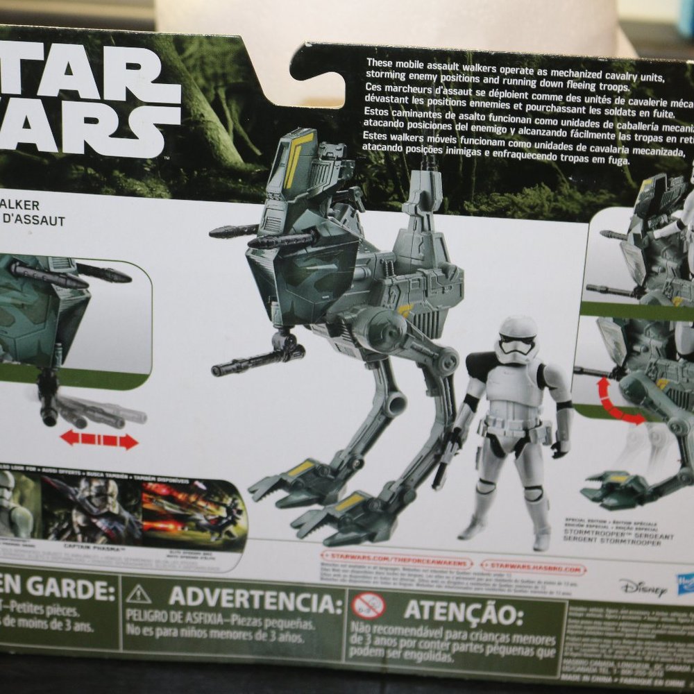 Star Wars - First Order Assault Walker, The Force Awakens Action Set