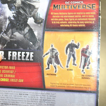 Dc Comics Multiverse - Batman Arkham City Mr. Freeze - 3.75 Mattel 2013 New