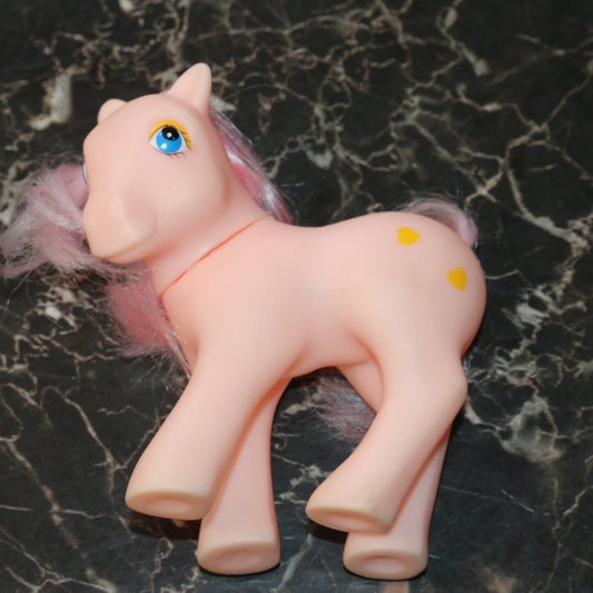 Pink Bootleg Pony Yellow Heart Action Figure Toy Doll