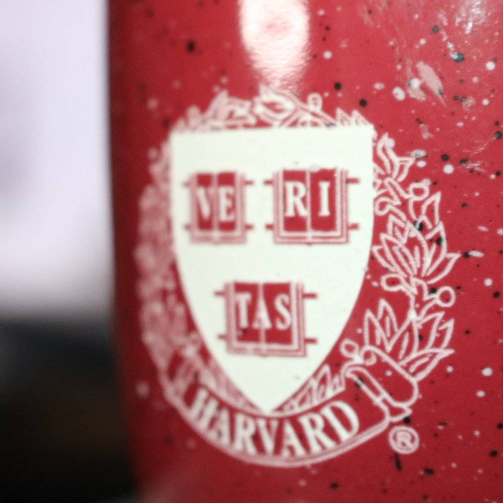 Harvard University Mug Nordic Stoneware Coffee Cup Tea Maroon Red Veritas