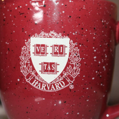 Harvard University Mug Nordic Stoneware Coffee Cup Tea Maroon Red Veritas