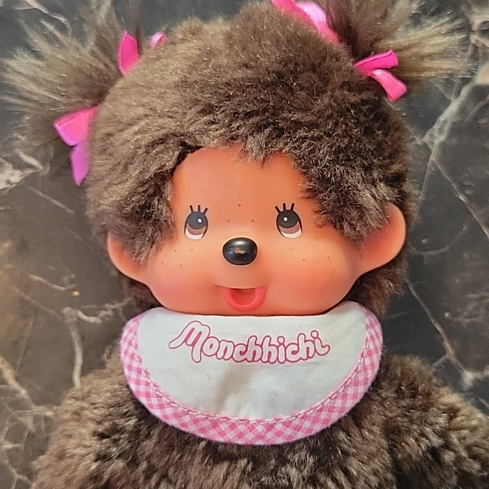 Monchhichi Classic Plush Toy Pink