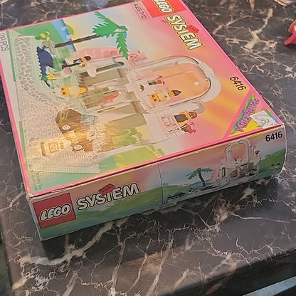 Lego 6416 Paradisa Poolside Paradise , Lego 1992 ""Empty Box Only""