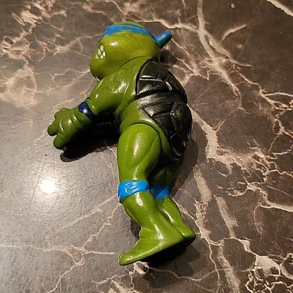 Teenage Mutant Ninja Turtles Leonardo Clip Scaler Vtg 3.5" Figure Tmnt Vintage 2