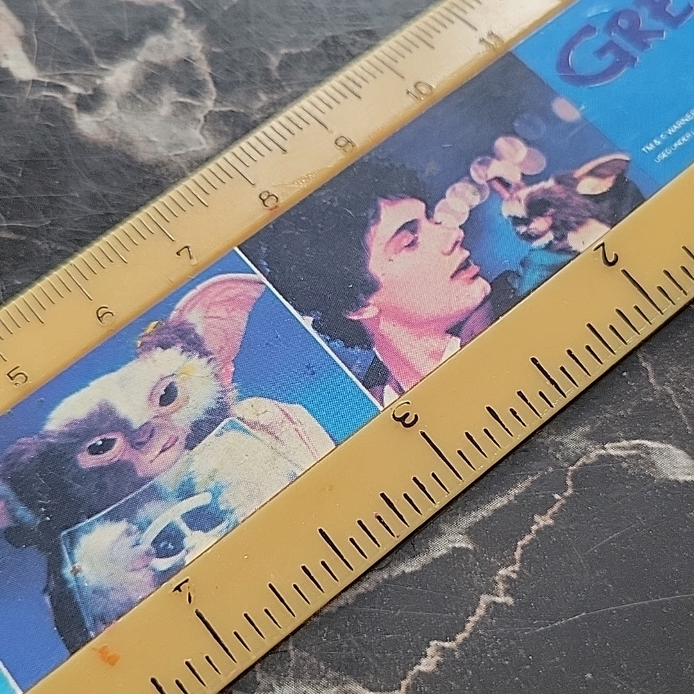 Gremlins Movie 1984 Warner Bros Ruler Toy