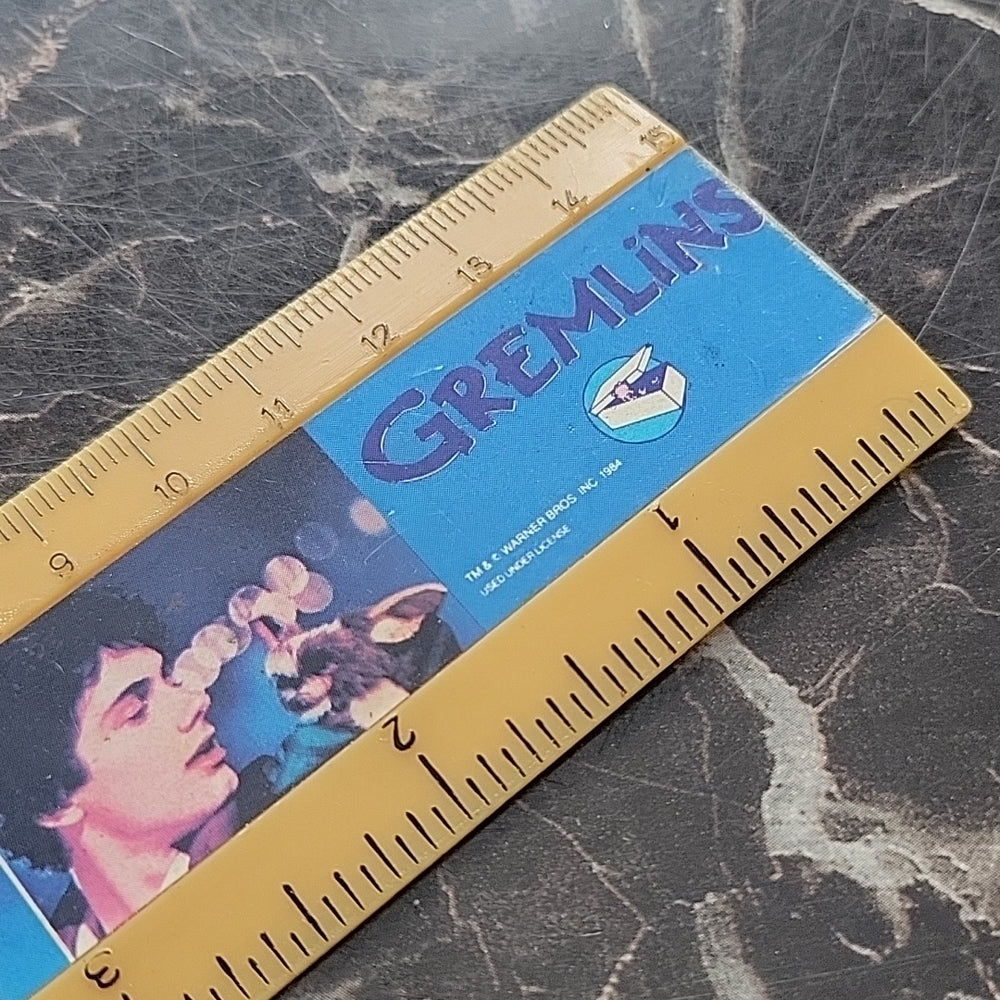 Gremlins Movie 1984 Warner Bros Ruler Toy