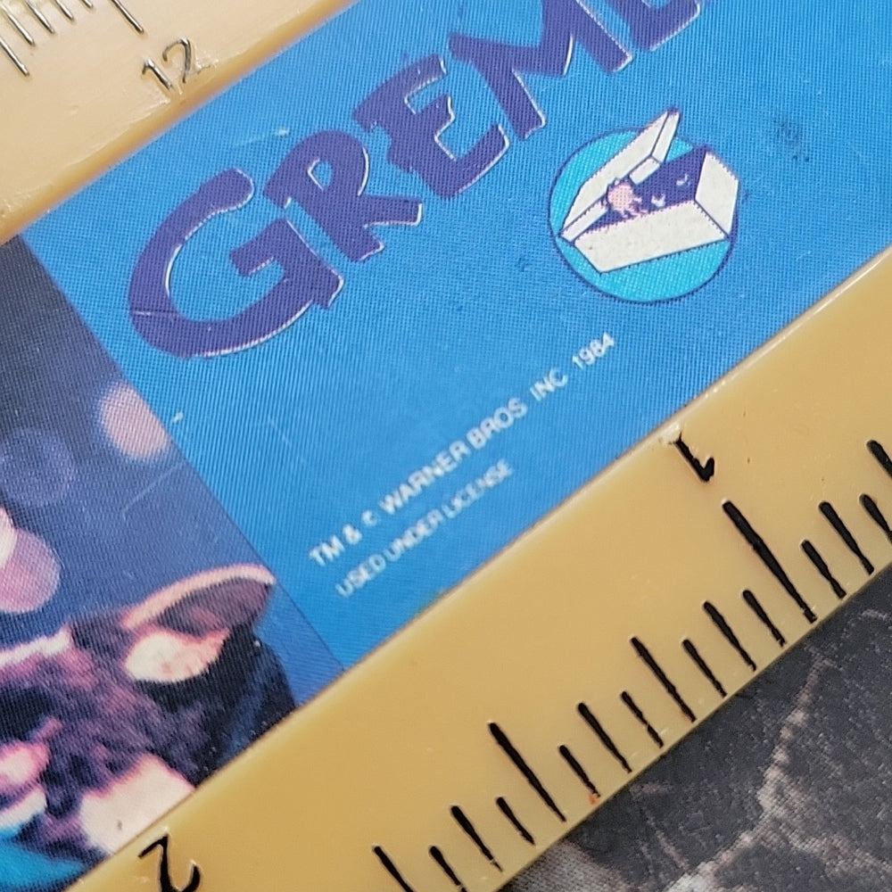 Gremlins Movie 1984 Warner Bros Ruler Toy