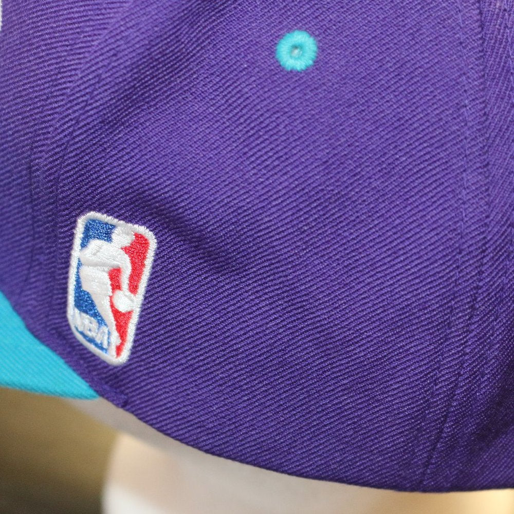 Charlotte Hornets Baseball Cap Hat Snapback Mitchell & Ness Hardwood Classics