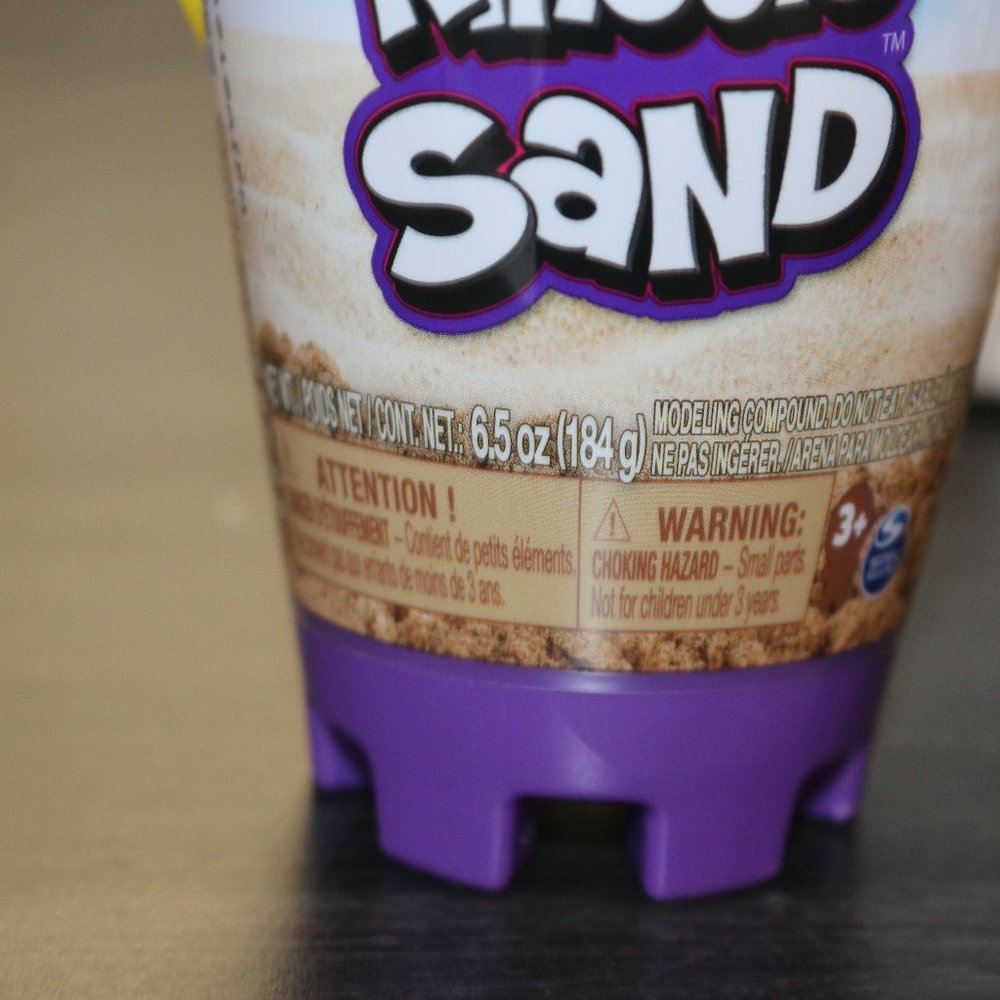 Kinetic Sand Purple 6.5Oz Bucket - Brand New Unopened – Omniphustoys