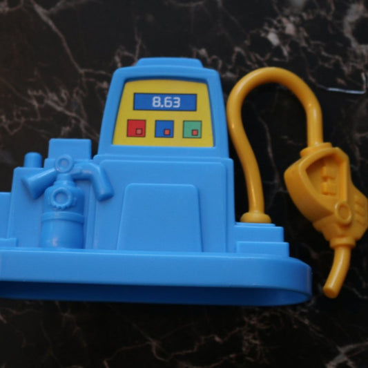 Fisher-Price J0245 Subsidiary Replacement Piece Blue Part Garage Gaz Station