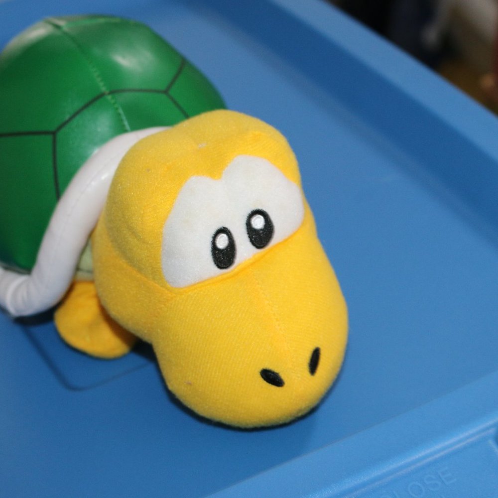 Banpresto New Super Mario Bros Koopa Troopa Plush Stuffed Animal Vinyl Rare
