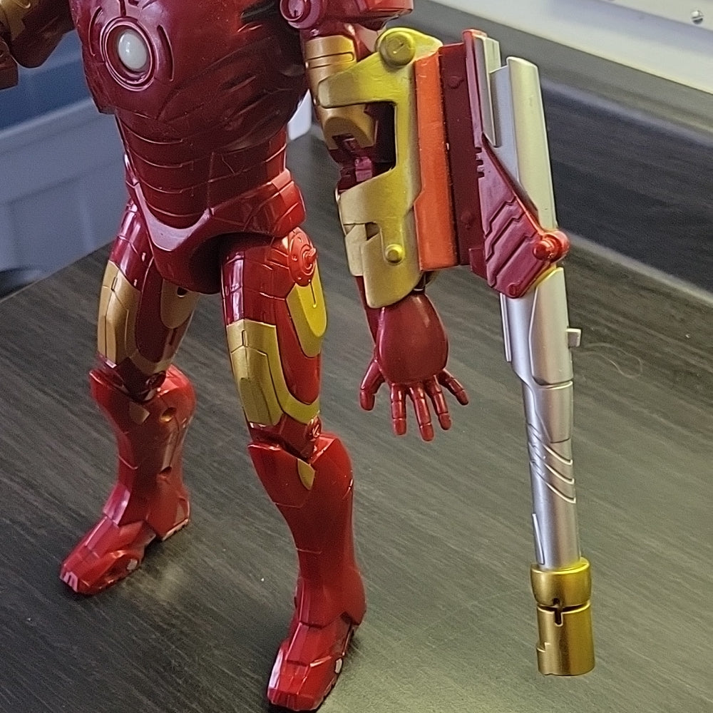 Iron Man 12Inch  Action Figure Toy Sound 2007 Mark Marvel Super Heros