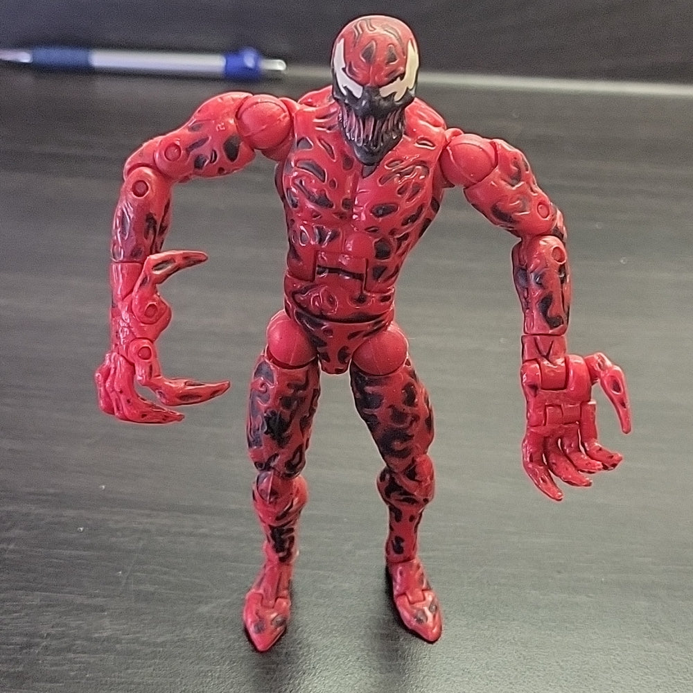 Marvel Legends Fearsome Foes Carnage 6" Complete Action Figure Toybiz 2006