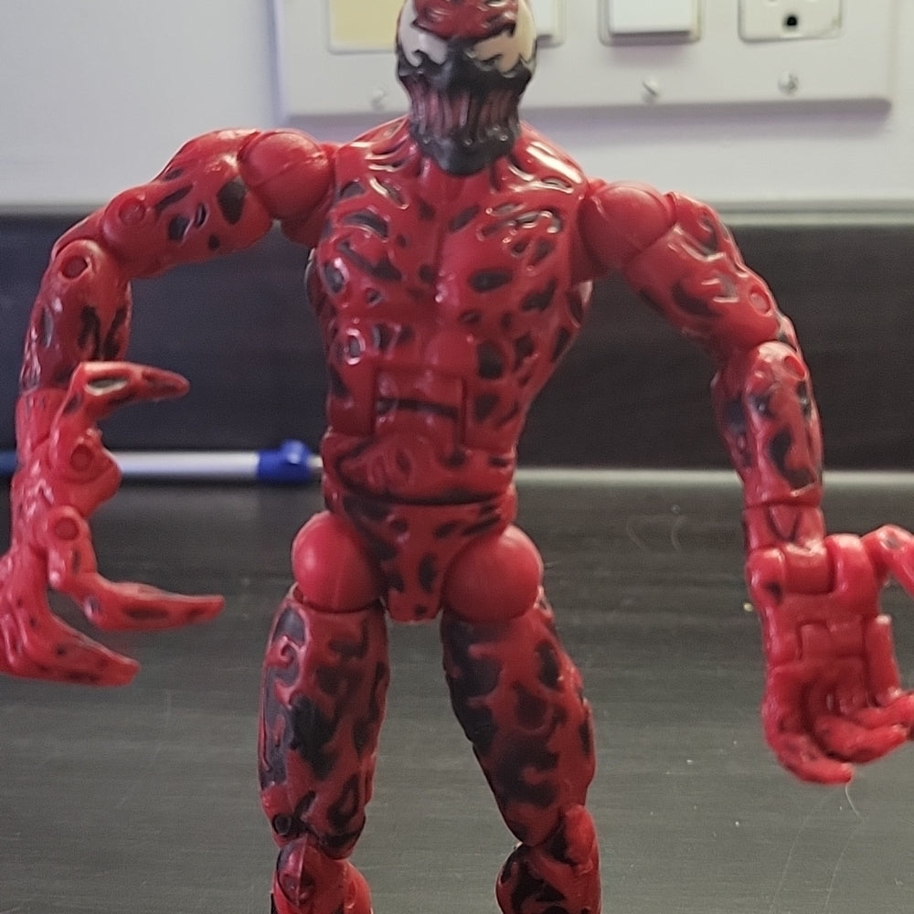 Marvel Legends Fearsome Foes Carnage 6" Complete Action Figure Toybiz 2006