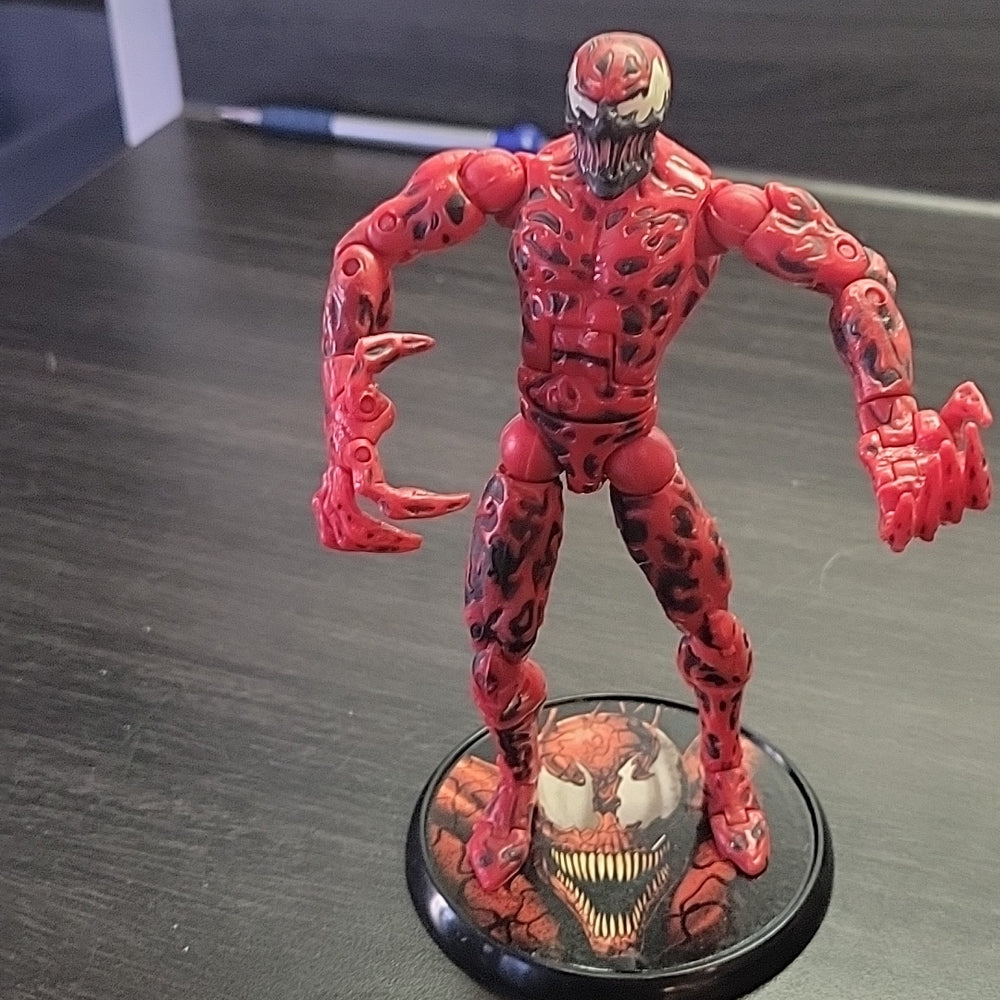 Marvel Legends Fearsome Foes Carnage 6" Complete Action Figure Toybiz 2006