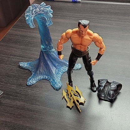 Marvel Legends Series 2 Namor Action Figure With Base & Part Trident 2002 Toy