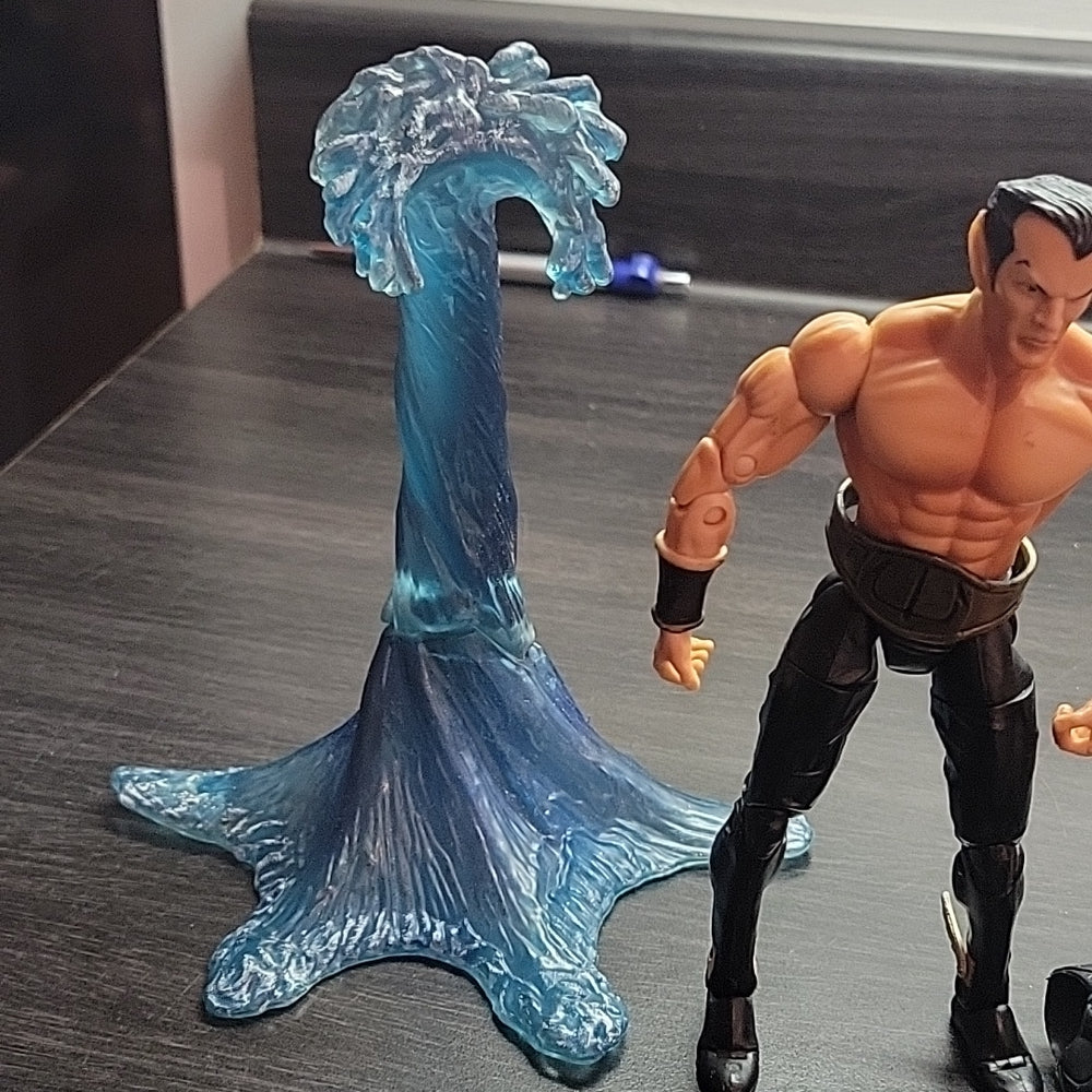 Marvel Legends Series 2 Namor Action Figure With Base & Part Trident 2002 Toy