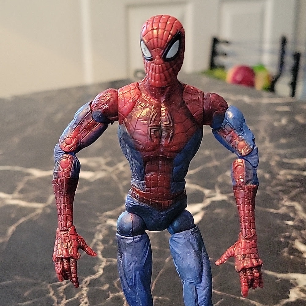 Marvel Legends Spiderman Fearsome Foes Series Spider-Man 6" Figure Toybiz