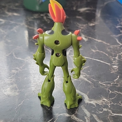 Ben 10 Ten Alien Force Cartoon Network Bandai Figure 3-4" Swampfire