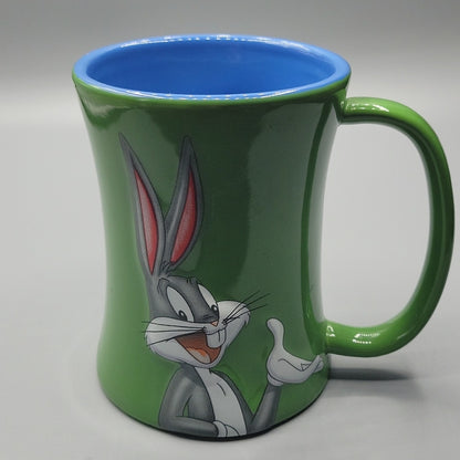 Warner Bros Looney Tunes Bugs Bunny Tindex Ceramic Mug 2004 Cute
