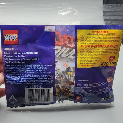 Lego Movie 2: Mini Master-Building Metalbeard Polybag (30528) Set [New, Sealed]