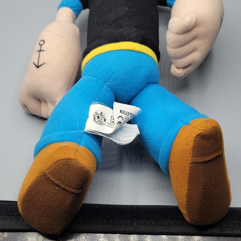 Popeye The Sailorman 15 Inch Posable Plush Doll Kellytoy 2003