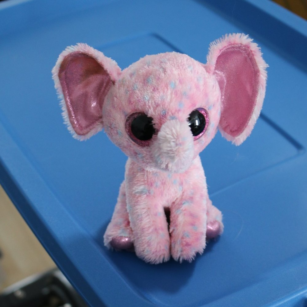 Pink elephant cheap beanie boo