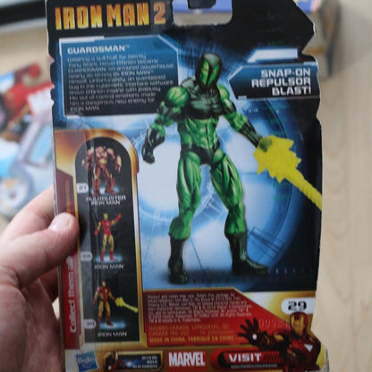 Iron Man 2 Comic Series Action Figure #29 Guardsman 4 Inch Hasbro