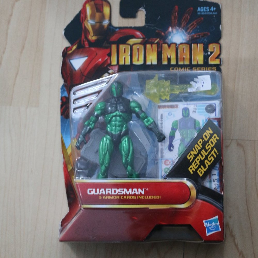 Iron Man 2 Comic Series Action Figure #29 Guardsman 4 Inch Hasbro