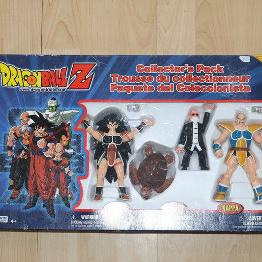 ☆Look☆ ~Dragon Ball Z Collector'S Pack Nappa Raditz Irwin Toy Dbz~ ☆Super Rare☆