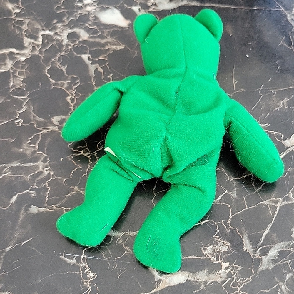 Green irish best sale beanie baby