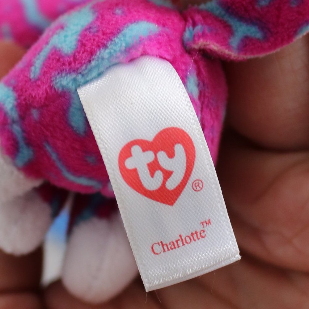 Ty Beanie Boos Key Clip Charlotte The 3" Cat (Claires ) 2017