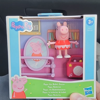 Peppa Pig- Peppa The Ballet Dancer Toy Figure And Accessories New